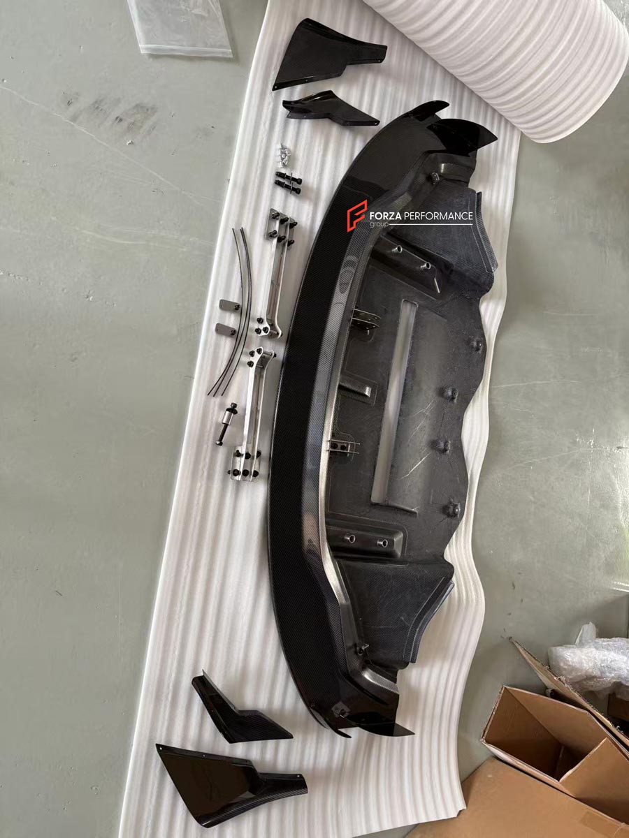 Carbon Front Lip for BMW M4 G82 M3 G80 2020+
Set includes:

Front Lip
Material: Carbon

NOTE: Professional installation is required.