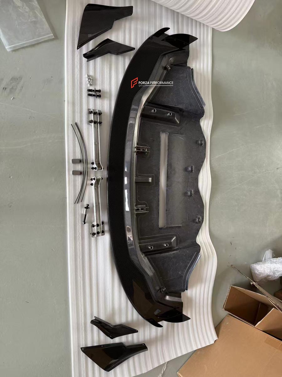 Carbon Front Lip for BMW M4 G82 M3 G80 2020+
Set includes:

Front Lip
Material: Carbon

NOTE: Professional installation is required.