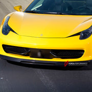 CARBON Front Lip for Ferrari 458 Coupe 2011 - 2013
Set includes:

Front Lip
Material: Carbon

NOTE: Professional installation is required.