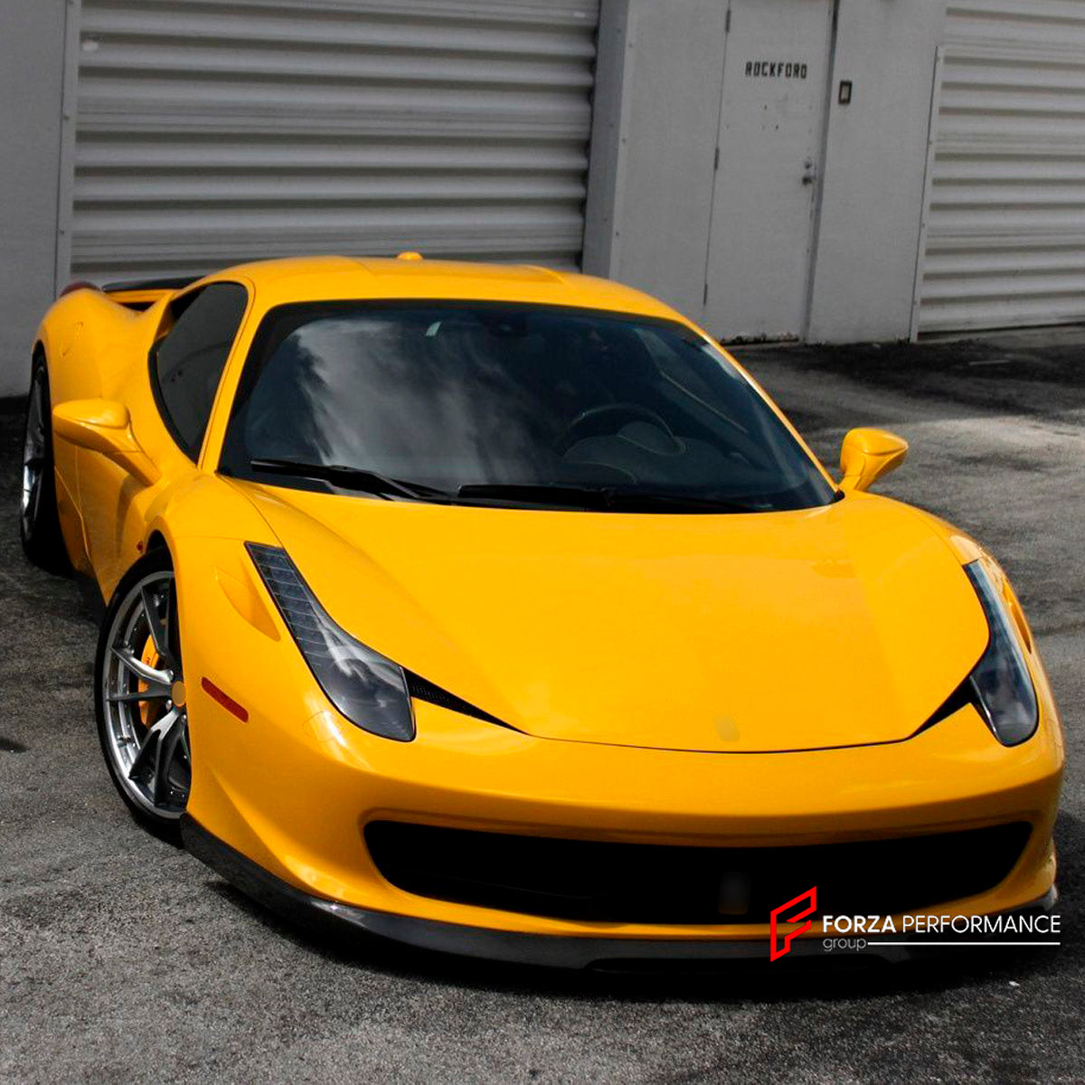 CARBON Front Lip for Ferrari 458 Coupe 2011 - 2013
Set includes:

Front Lip
Material: Carbon

NOTE: Professional installation is required.