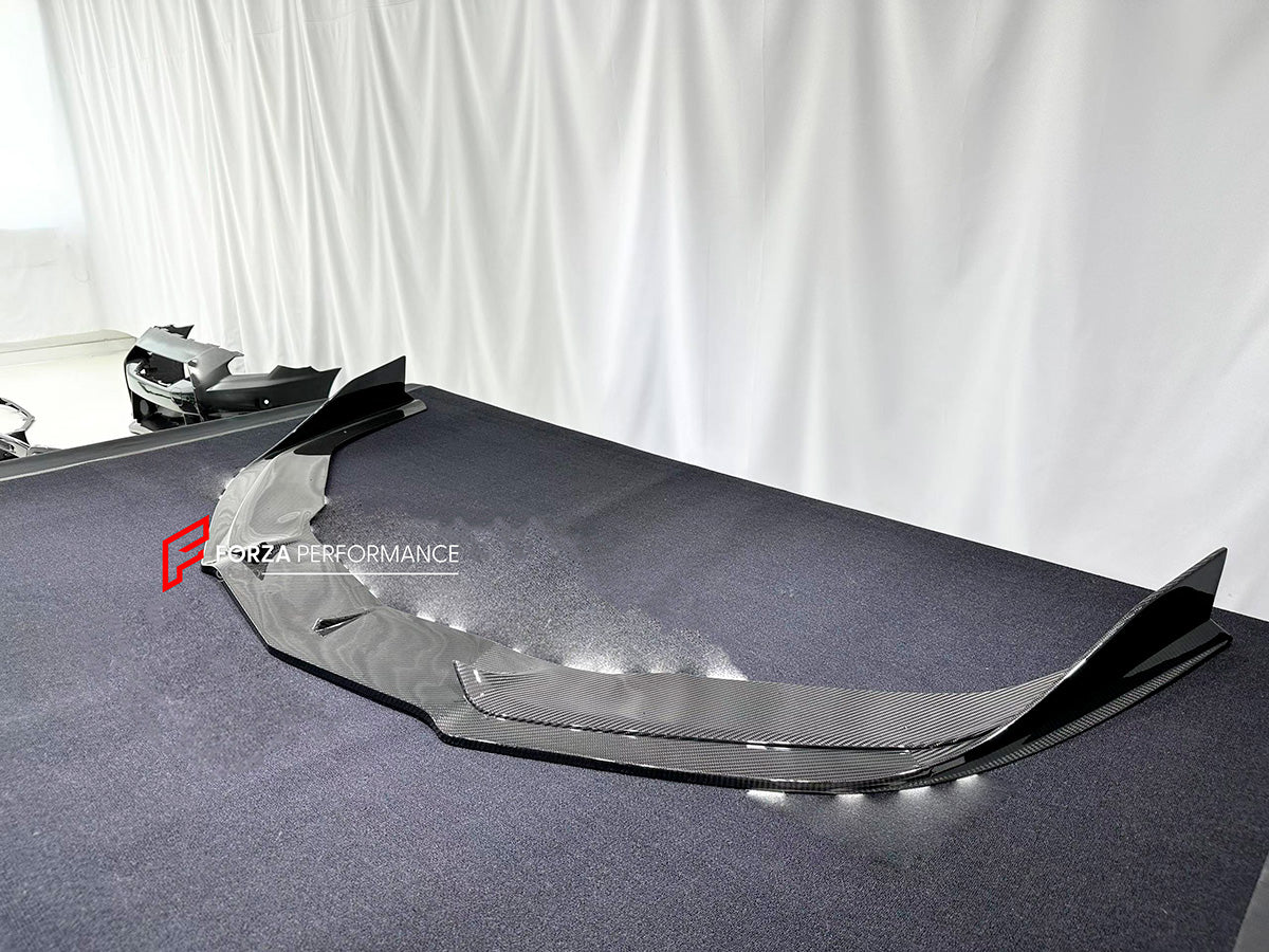 CARBON FRONT LIP for LAMBORGHINI REVUELTO 2023+

Set includes:

Front Lip

Material: Dry Carbon

NOTE: Professional installation is required.
