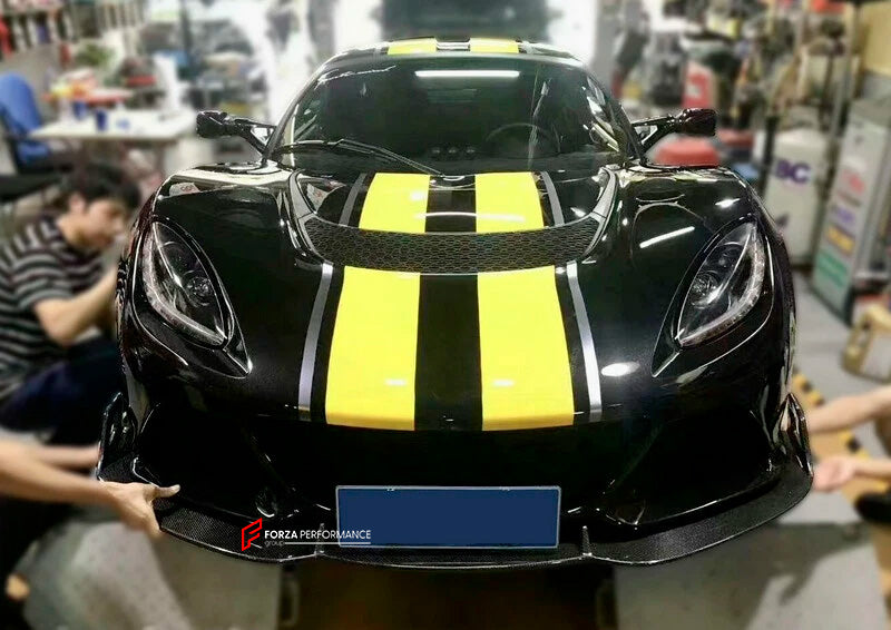 CARBON FRONT LIP for LOTUS EXIGE 3 2011 - 2021

Set includes:

Front Lip

Material: Carbon Fiber

Note: Professional installation is required.

CONTACT US FOR PRICING