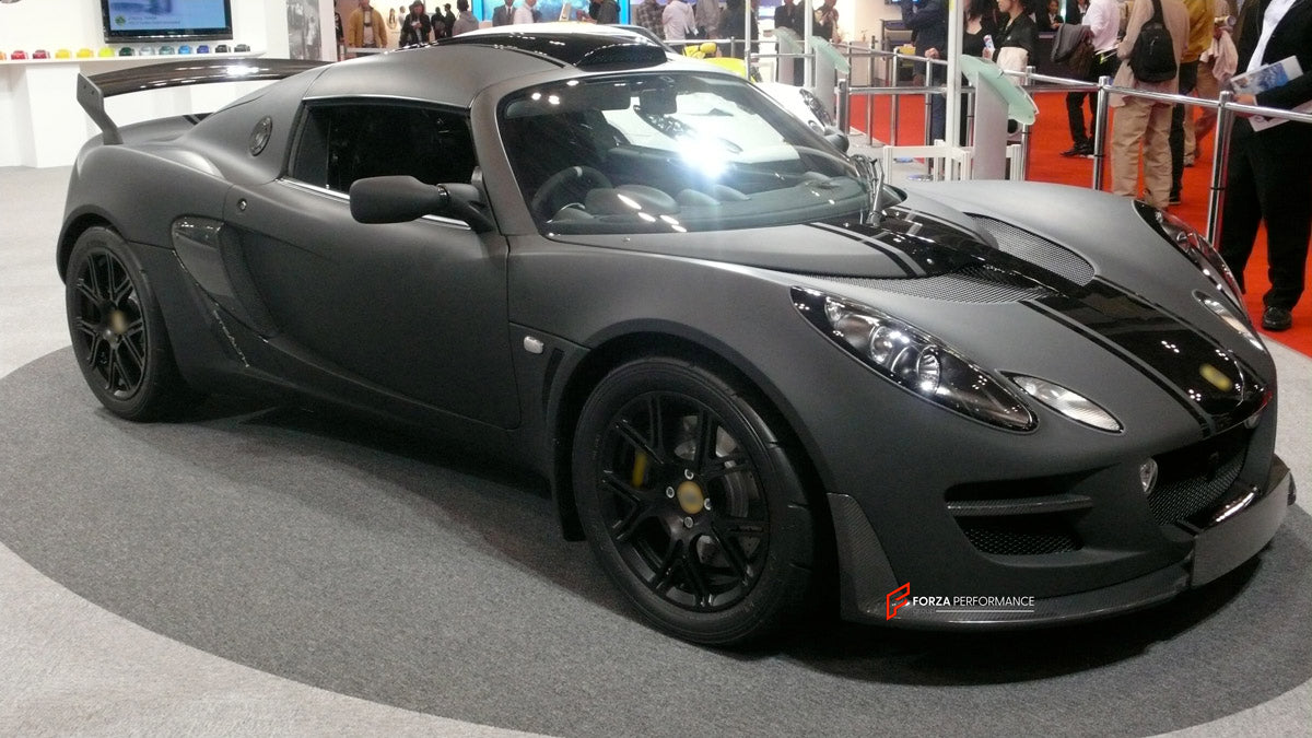 Carbon Front Lip for Lotus Exige S2 2010 - 2011
Set includes:

Front Lip
Material: Carbon

NOTE: Professional installation is required.