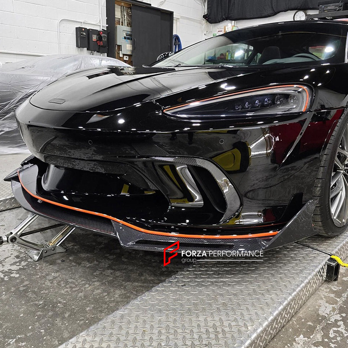 CARBON Front Lip for McLaren GT 2019 - 2023
Set includes:

Front Lip
Material: Carbon

NOTE: Professional installation is required.