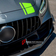 CARBON Front Lip for Mercedes Benz AMG GTR 2016 - 2020
Set includes:

Front Lip
Support rods
Material: Carbon

NOTE: Professional installation is required.