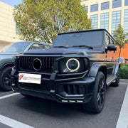 CARBON Front Lip for Mercedes Benz G CLASS W465 G450D G500 2024 - 2026
Set includes:

Front Lip
Material: Carbon

NOTE: Professional installation is required.