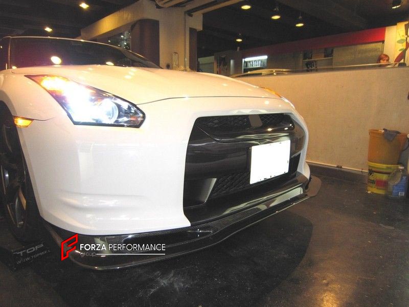 CARBON FRONT LIP for NISSAN GT-R R35 2007 - 2016