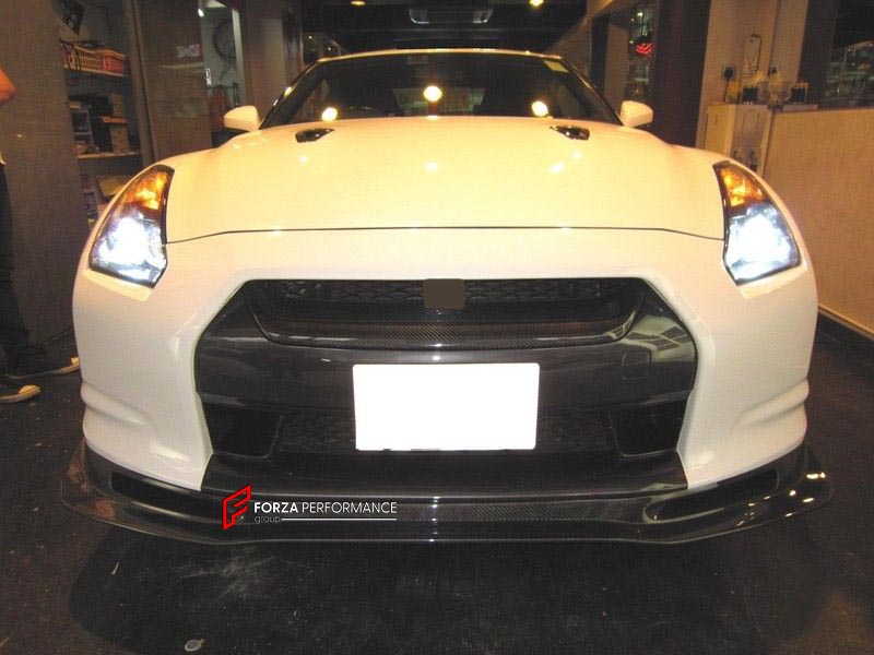 CARBON FRONT LIP for NISSAN GT-R R35 2007 - 2016