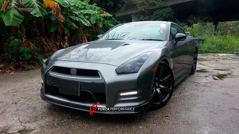 CARBON FRONT LIP for NISSAN GT-R R35 2007 - 2016