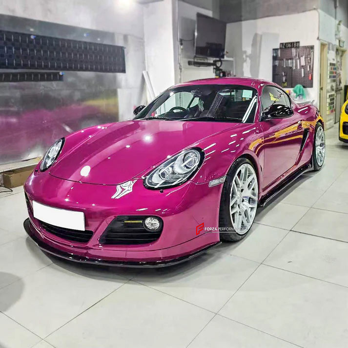 CARBON FRONT LIP for PORSCHE CAYMAN 987.1 987.2 2005 - 2013
Set includes:

Front Lip
Material: Carbon or Fiberglass

NOTE: Professional installation is required.

Why “Contact Us for Pricing”?
We don’t display fixed prices because our goal is to offer you the most competitive deal possible. Product costs often decrease over time, and by requesting a quote, you’ll receive our most up-to-date price on market.

SECURED PAYMENT METHODS 
PayPal (+4.4% fee)
Visa / Mastercard / American Express (through PayPal)
Ba