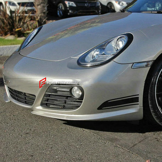 CARBON FRONT LIP for PORSCHE CAYMAN 987.2 2009 - 2013
Set includes:

Front Lip
Material: Carbon or Fiberglass

NOTE: Professional installation is required.

Why “Contact Us for Pricing”?
We don’t display fixed prices because our goal is to offer you the most competitive deal possible. Product costs often decrease over time, and by requesting a quote, you’ll receive our most up-to-date price on market.

SECURED PAYMENT METHODS 
PayPal (+4.4% fee)
Visa / Mastercard / American Express (through PayPal)
Bank Wir