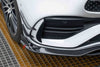 CARBON FRONT LIP CANARDS FOR MERCEDES-BENZ W206 C-CLASS 2021+