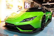Carbon Front Lip Splitter for Lamborghini Huracan LP610
Set includes:

Front Lip
Material: Carbon

NOTE: Professional installation is required.