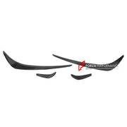 CARBON Front Lip with Front Bumper Canards for Mercedes Benz AMG GTR 2017 - 2021
Set includes:

Front Lip
Front Bumper Canards
Material: Carbon

NOTE: Professional installation is required.