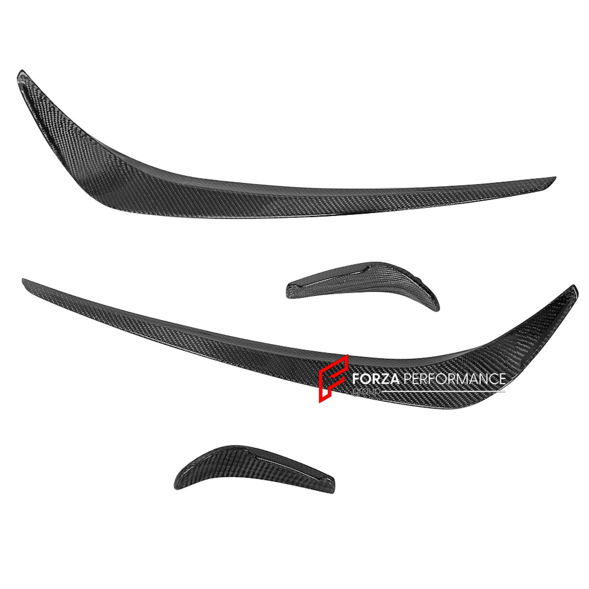 CARBON Front Lip with Front Bumper Canards for Mercedes Benz AMG GTR 2017 - 2021
Set includes:

Front Lip
Front Bumper Canards
Material: Carbon

NOTE: Professional installation is required.
