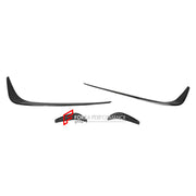 CARBON Front Lip with Front Bumper Canards for Mercedes Benz AMG GTR 2017 - 2021
Set includes:

Front Lip
Front Bumper Canards
Material: Carbon

NOTE: Professional installation is required.