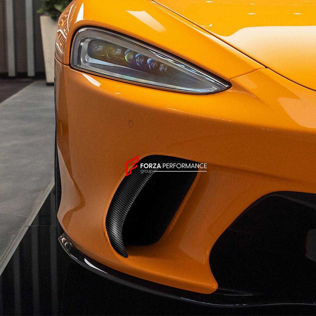 CARBON FRONT SPLITTER for McLaren GT 2019 - 2023
Set includes:

Front Splitter
Material: Carbon

NOTE: Professional installation is required.