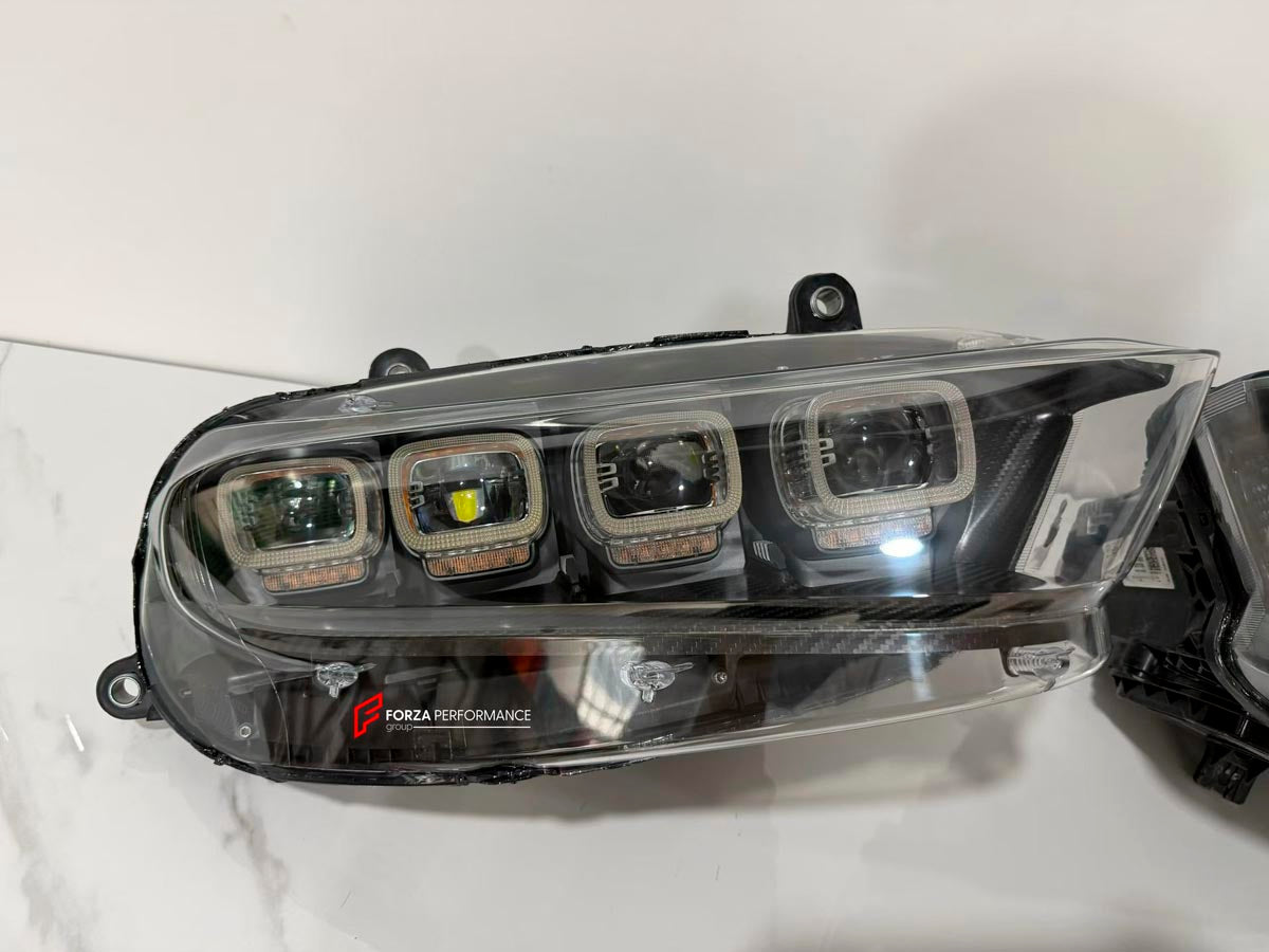 CARBON HEADLIGHTS for BUGATTI CHIRON 2015 - 2022
Set includes:

Left Headlight
Right Headlight
Material: Carbon

NOTE: Professional installation is required.