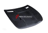 CARBON FIBER HOOD BONNET BLACK SERIES STYLE FOR MERCEDES-BENZ C190 AMG GT/GTS/GTC/GTR