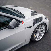 CARBON HOOD BONNET AND FRONT FENDERS for TESLA MODEL 3 FACELIFT HIGHLAND 2023+

Set includes:
Hood Bonnet
Front Fenders

Material: Carbon

NOTE: Professional installation is required.