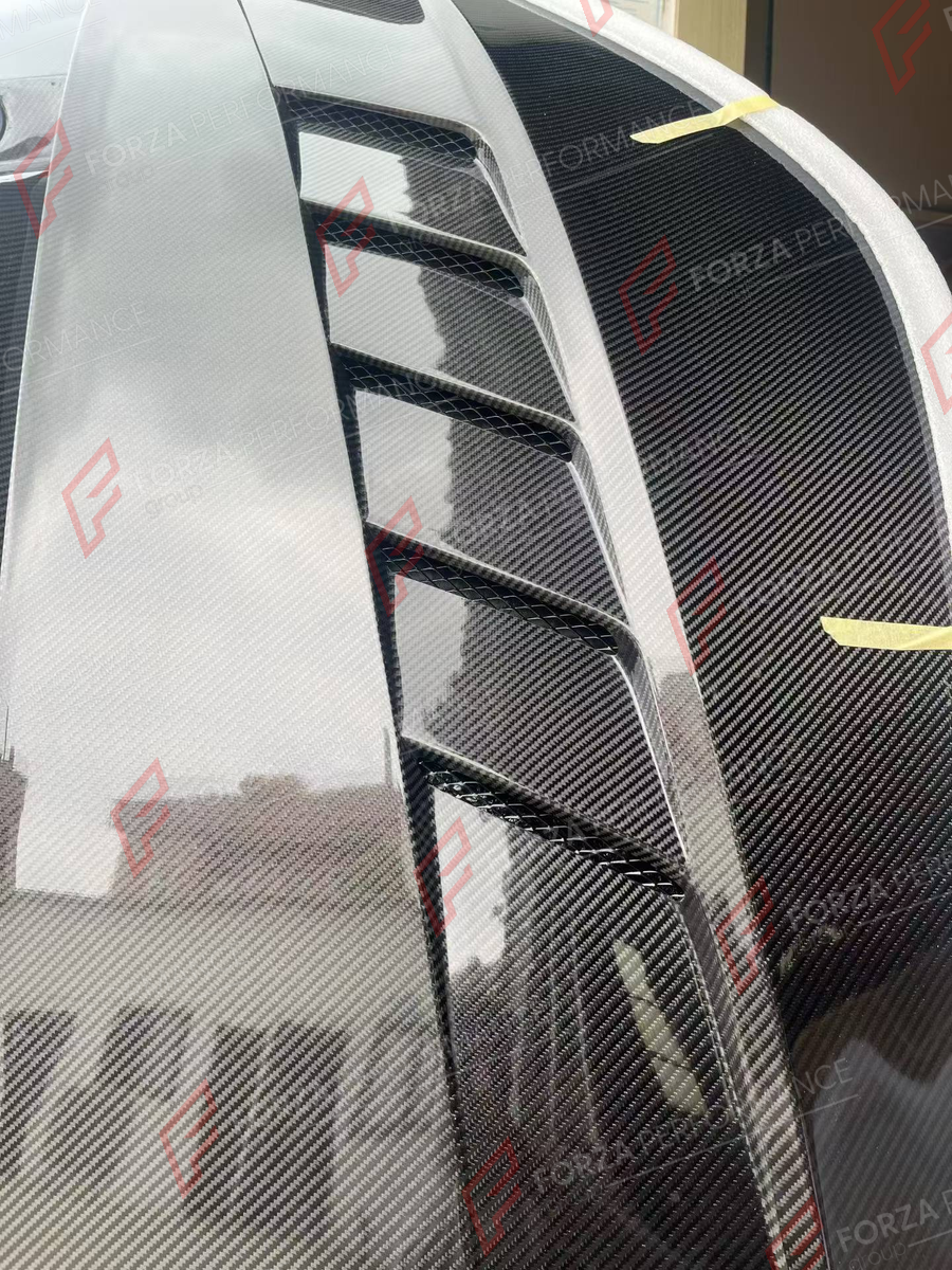 CARBON HOOD BONNET for AUDI A5 S5 RS5 F5 2016 - 2025

Set includes:
Hood Bonnet

Material: Carbon

NOTE: Professional installation is required.