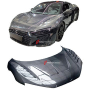 CARBON HOOD for AUDI R8 4S 2015-2018 4S FACELIFT 2019 - 2023 

Set includes:

Hood

Material: Carbon Fiber

Note: Professional installation is required.