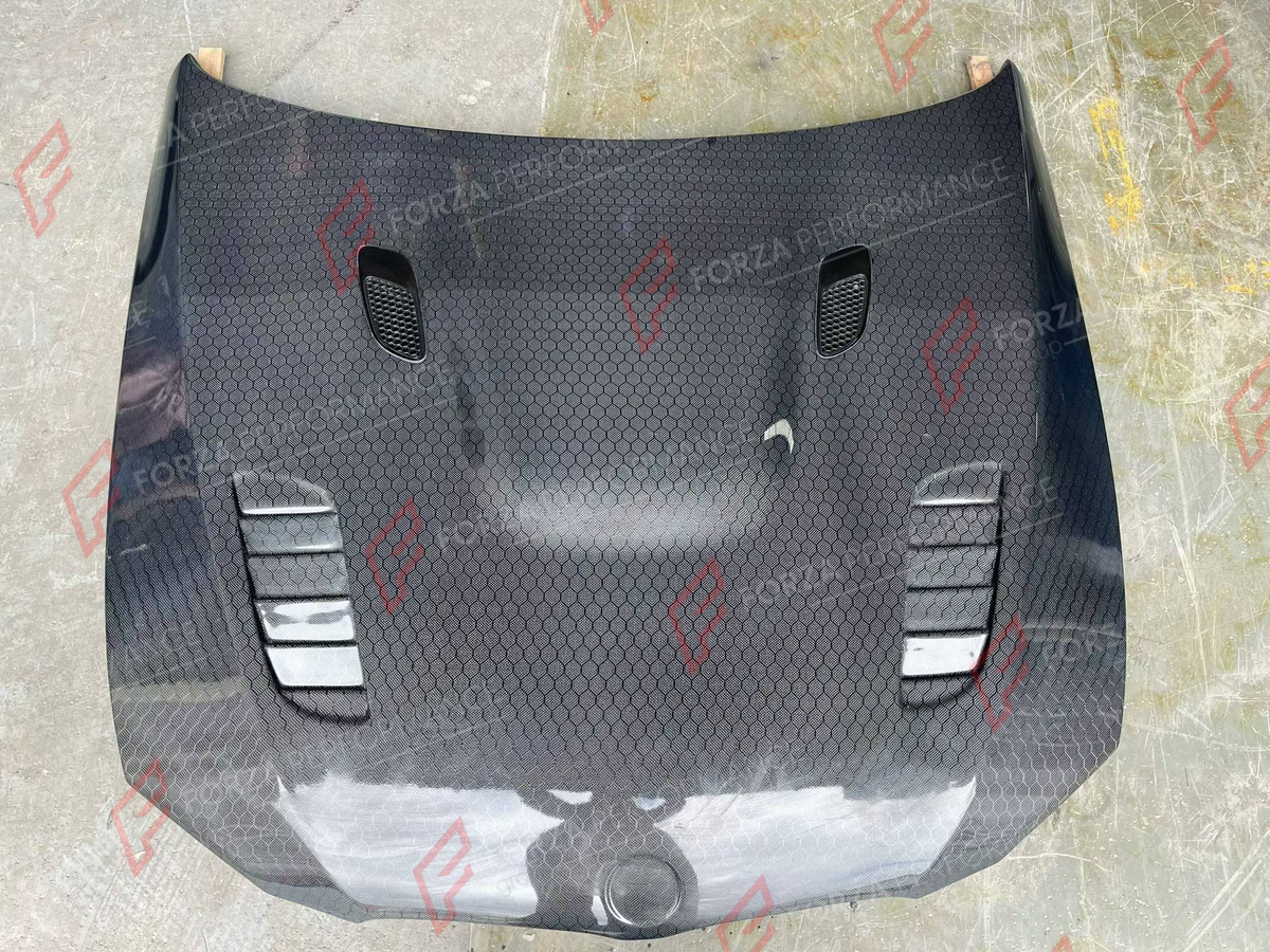 CARBON HOOD BONNET for BMW 3 SERIES E92 2005 - 2010 FORZA PERFORMANCE custom fit V Style

Set includes:
Hood Bonnet

Material: Carbon

NOTE: Professional installation is required.