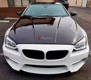 CARBON Hood Bonnet for BMW M6 F06 F12 F13 2012 - 2018
Set includes:

Hood Bonnet
Material: Carbon

NOTE: Professional installation is required.


