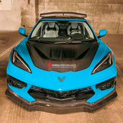 CARBON HOOD BONNET for CHEVROLET CORVETTE C8 STINGRAY Z06 E RAY 2020+ Forza Performance Custom fit
Set includes:

Hood Bonnet
Material: Carbon

NOTE: Professional installation is required.