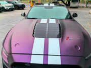 CARBON Hood Bonnet for Ford Mustang Shelby GT500 III 2020 - 2023
Set includes:

Hood Bonnet
Material: Carbon

NOTE: Professional installation is required.
