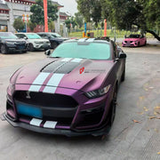 CARBON Hood Bonnet for Ford Mustang Shelby GT500 III 2020 - 2023
Set includes:

Hood Bonnet
Material: Carbon

NOTE: Professional installation is required.