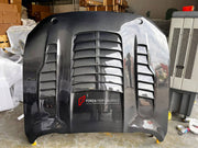 CARBON HOOD BONNET for FORD MUSTANG VI S550 FACELIFT 2018 - 2023 FORZA PERFORMANCE custom fit KR Style

Set includes:
Hood Bonnet

Material: Carbon

NOTE: Professional installation is required.
