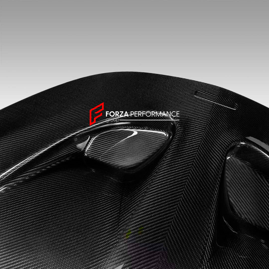 CARBON HOOD BONNET for MCLAREN 600LT 540C 570S

Set includes:&nbsp;

&nbsp;Hood / Bonnet

Material: Carbon&nbsp;

Note: Professional installation is required.

Why “Contact Us for Pricing”?

We don’t display fixed prices because our goal is to offer you the most competitive deal possible. Product costs often decrease over time, and by requesting a quote, you’ll receive our most up-to-date price on market.

SECURED PAYMENT METHODS&nbsp;
PayPal (+4.4% fee)
Visa / Mastercard / American Express (through PayPal)