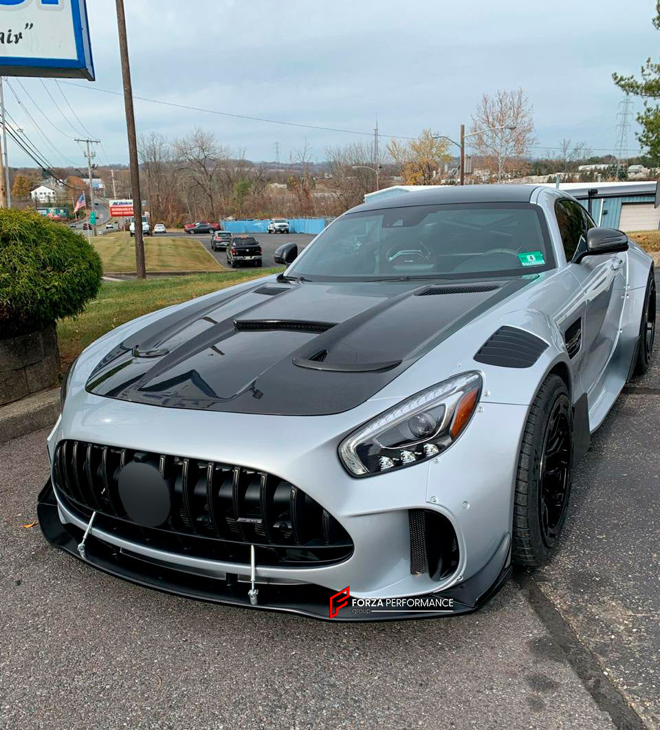 CARBON HOOD BONNET for MERCEDES BENZ C190 AMG GT/GTS/GTC/GTR | BLACK SERIES STYLE

Set includes:

Hood Bonnet

Material: Carbon