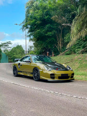 CARBON HOOD BONNET for PORSCHE 996 GT3 RS 2004

Set includes:&nbsp;

Hood / Bonnet

Material: Carbon

Note: Professional installation is required.

Why “Contact Us for Pricing”?

We don’t display fixed prices because our goal is to offer you the most competitive deal possible. Product costs often decrease over time, and by requesting a quote, you’ll receive our most up-to-date price on market.

SECURED PAYMENT METHODS&nbsp;
PayPal (+4.4% fee)
Visa / Mastercard / American Express (through PayPal)

Bank Wire 