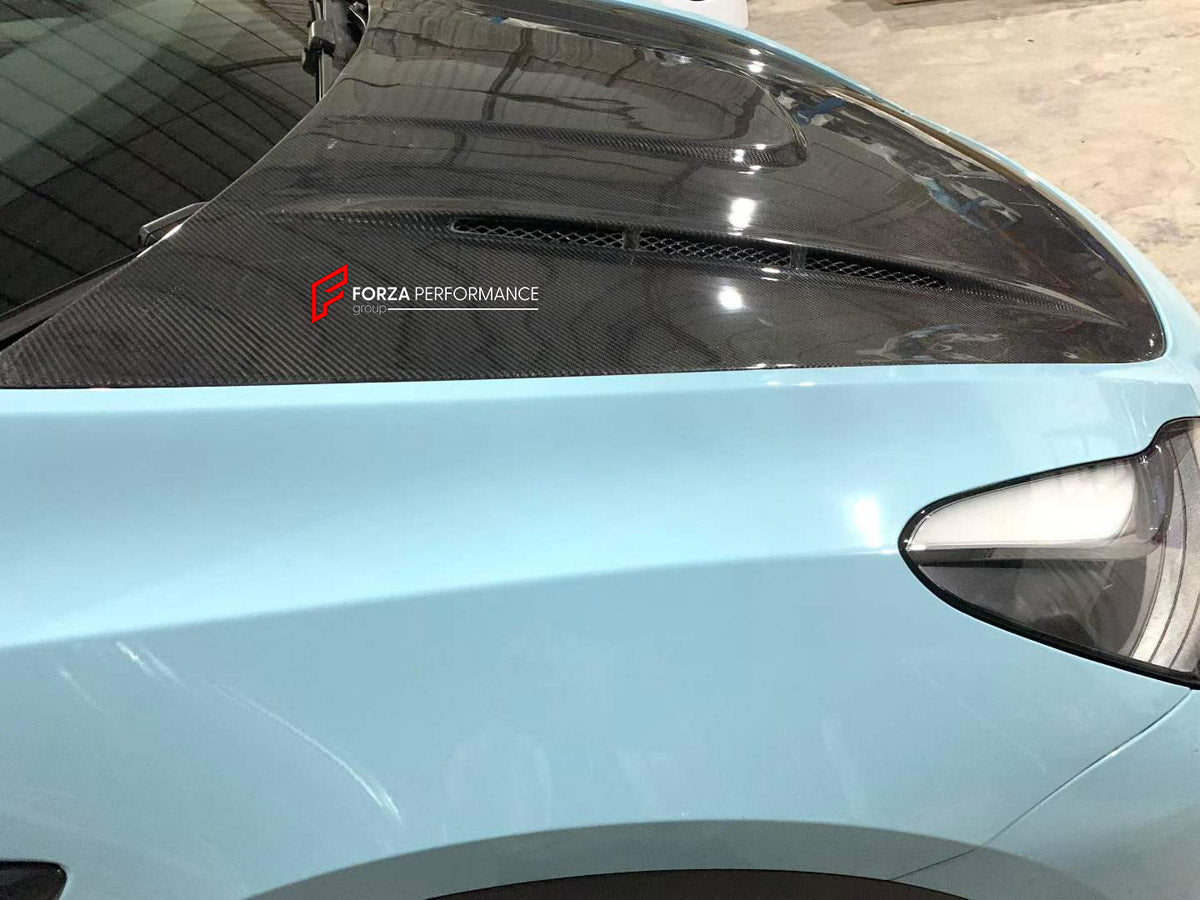 CARBON HOOD BONNET for TESLA MODEL Y 2020 - 2025

Set includes:
Hood Bonnet

Material: Carbon

NOTE: Professional installation is required.