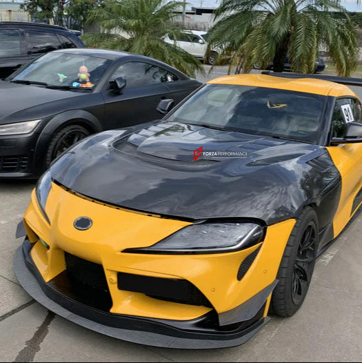 CARBON HOOD BONNET for TOYOTA GR SUPRA A90 2019+

Set includes:

Hood / Bonnet

Material: Carbon

NOTE: Professional installation is required.

Why “Contact Us for Pricing”?

We don’t display fixed prices because our goal is to offer you the most competitive deal possible. Product costs often decrease over time, and by requesting a quote, you’ll receive our most up-to-date price on market.

SECURED PAYMENT METHODS&nbsp;
PayPal (+4.4% fee)
Visa / Mastercard / American Express (through PayPal)

Bank Wire tran