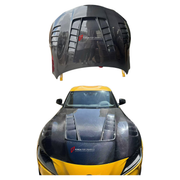 CARBON HOOD BONNET for TOYOTA SUPRA V A90 A91 2019 - 2026 FORZA PERFORMANCE custom fit TV Style

Set includes:
Hood Bonnet

Material: Carbon

NOTE: Professional installation is required.