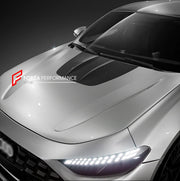 Carbon Hood Bonnet Trim for AUDI A5 S5 B10 2024+
Set includes:

Hood Bonnet Trim
Material: Carbon

NOTE: Professional installation is required.