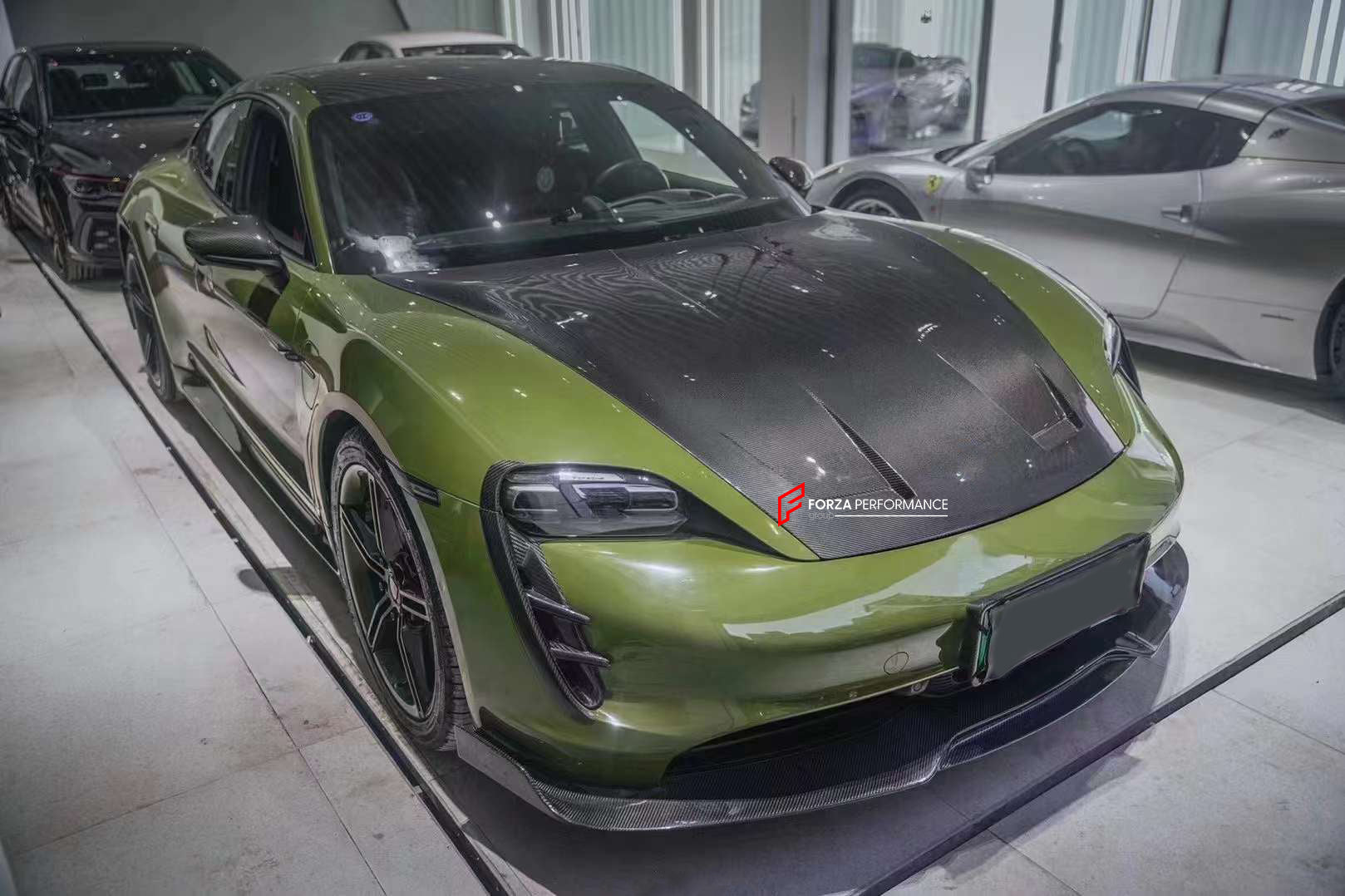 CARBON FIBER HOOD/BONNET FOR PORSCHE TAYCAN