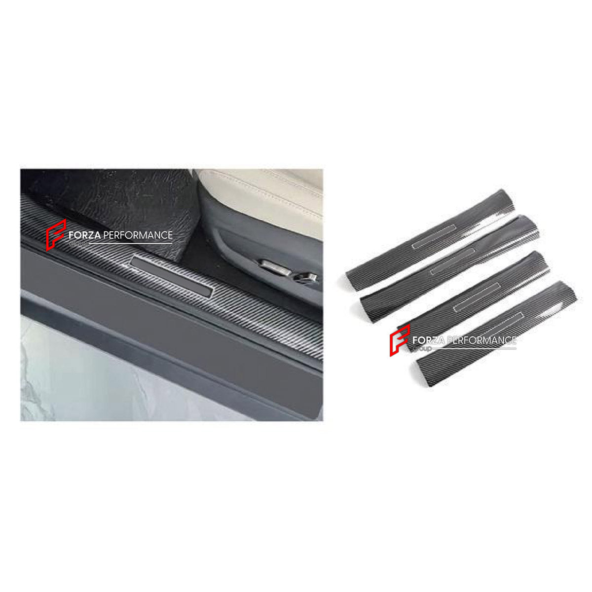 CARBON INNER DOOR SILL TRIM COVERS for BYD SHARK 6 2024+

Set includes:
Inner Door Sill Trim Covers

Material: Carbon

NOTE: Professional installation is required.