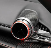 CARBON INTERIOR DASH TRIM VENT OUTLETS for FERRARI F8 TRIBUTO SPIDER 2019 - 2023 

Set includes: 

Dash Trim Vent Outlets

Material: Carbon 

Note: Professional installation is required.

Why “Contact Us for Pricing”?

We don’t display fixed prices because our goal is to offer you the most competitive deal possible. Product costs often decrease over time, and by requesting a quote, you’ll receive our most up-to-date price on market.

SECURED PAYMENT METHODS&nbsp;
PayPal (+4.4% fee)
Visa / Mas