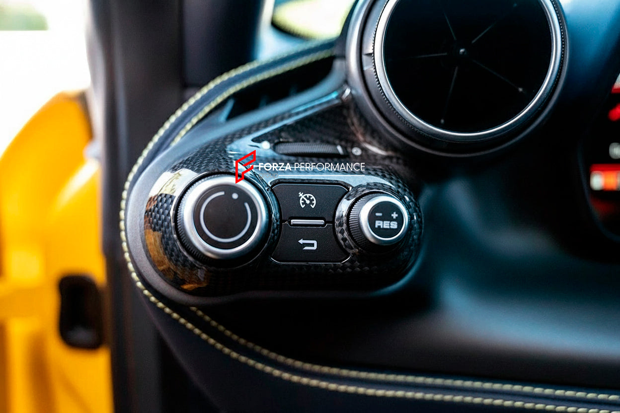 CARBON INTERIOR DASH TRIM VENT OUTLETS for FERRARI F8 TRIBUTO SPIDER 2019 - 2023 

Set includes: 

Dash Trim Vent Outlets

Material: Carbon 

Note: Professional installation is required.

Why “Contact Us for Pricing”?

We don’t display fixed prices because our goal is to offer you the most competitive deal possible. Product costs often decrease over time, and by requesting a quote, you’ll receive our most up-to-date price on market.

SECURED PAYMENT METHODS&nbsp;
PayPal (+4.4% fee)
Visa / Mas