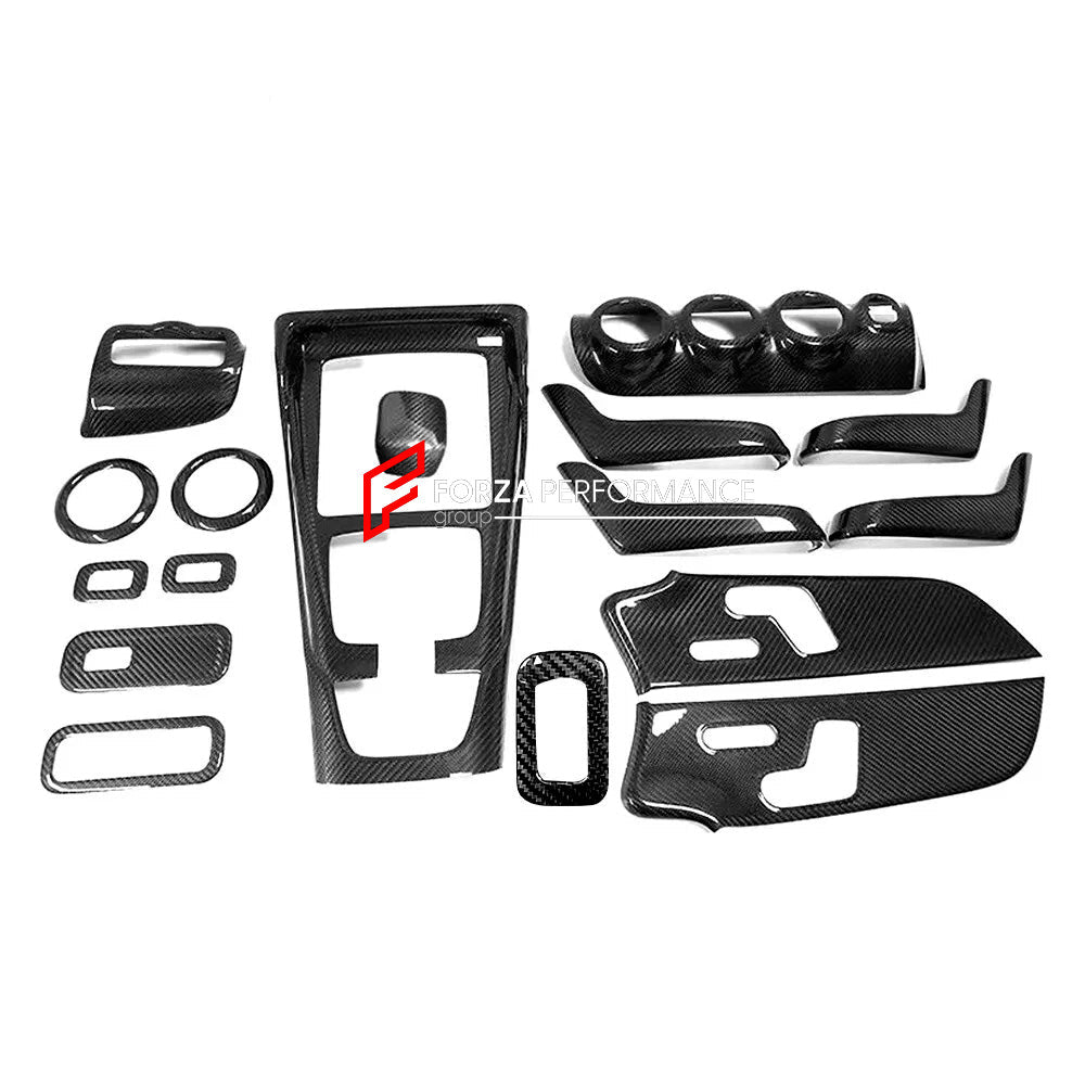 CARBON INTERIOR KIT for MERCEDES-BENZ A-CLASS A45 AMG W177 2018+



Set includes:

Dashboard
Light Control Trim
Central Console Trim
Door Panel Seat Switch Frame
Glass Lift Switch Frame
Air Vent Covers
Door Handle Covers
Gear Shift Knob Cover

Material: Carbon Fiber