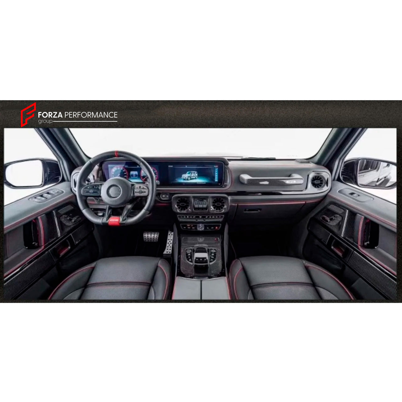 CARBON INTERIOR KIT for MERCEDES-BENZ G-CLASS AMG G63 W463 2018 - 2024

Set includes:

Adjustment Switch Frames
Seat Side Trims Panels
Glass Lift Swith Frames
Bottom Of Lock Frames
Rear Air Vent Covers
Rear Air Vent Anti-Kick Cover
Central Control Panel
Door Panels
Front Central Control Cover Parts
AC Frame Console Cover
Ac Long Frame Covers
Seat Back Covers
Steering Wheel

Material: Carbon Fiber

NOTE: Professional installation is required.

Payment ►

Visa
Mastercard
PayPal with a credit card (add 4.4% at