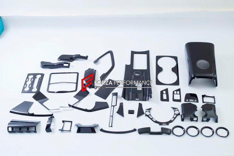 CARBON INTERIOR TRIM KIT for NISSAN GT-R R35 2007 - 2016
 
Set includes:
Interior Trim Kit

Material: Carbon

NOTE: Professional installation is required.