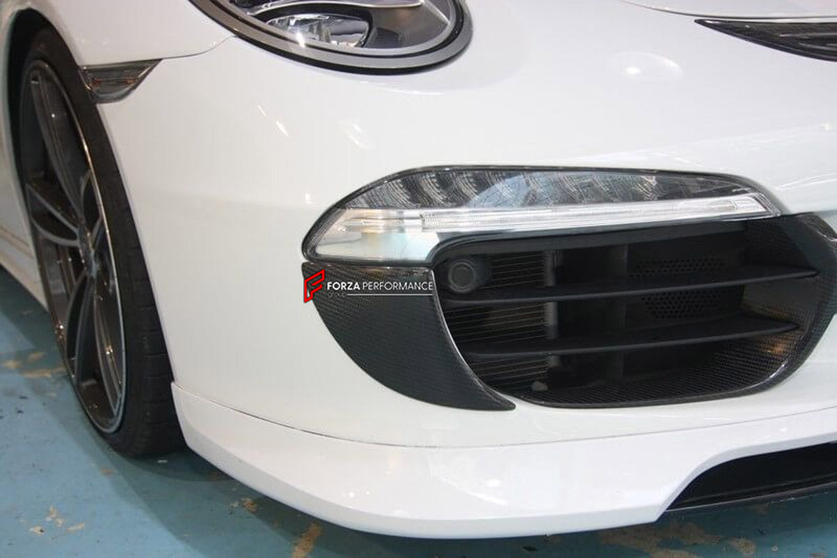 CARBON LED FOG LIGHT for Porsche 911 991 Carrera 2013 - 2015
Set includes:

LED Fog Light
Material: Carbon

NOTE: Professional installation is required.