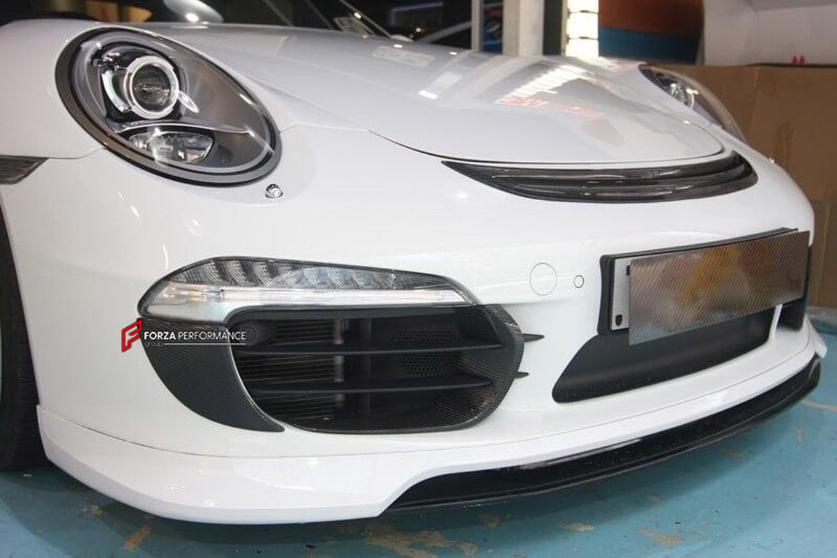 CARBON LED FOG LIGHT for Porsche 911 991 Carrera 2013 - 2015
Set includes:

LED Fog Light
Material: Carbon

NOTE: Professional installation is required.