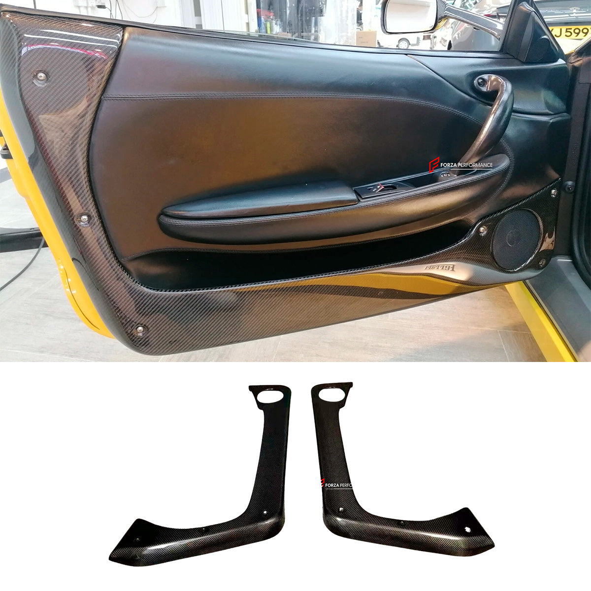 CARBON LOWER DOOR PANELS for FERRARI 360 MODENA 1999 - 2005

Set includes:

Lower Door Panel

Material: Carbon

NOTE: Professional installation is required.

Why “Contact Us for Pricing”?

We don’t display fixed prices because our goal is to offer you the most competitive deal possible. Product costs often decrease over time, and by requesting a quote, you’ll receive our most up-to-date price on market.

SECURED PAYMENT METHODS&nbsp;
PayPal (+4.4% fee)
Visa / Mastercard / American Express (through PayPal)

