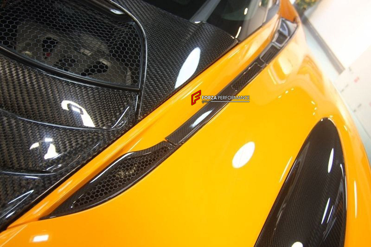 Carbon Rear Air Bridge Kit for McLaren 720S Coupe
Set includes:

Rear Air Bridge Kit
Material: Carbon

NOTE: Professional installation is required.